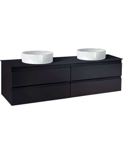Тумба под раковину Jacob Delafon Madeleine 120 EB2085-J53 подвесная Черная матовая