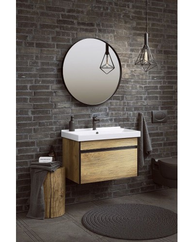 Тумба под раковину Aqwella Urban 100 URB0110DB подвесная Дуб балтийский