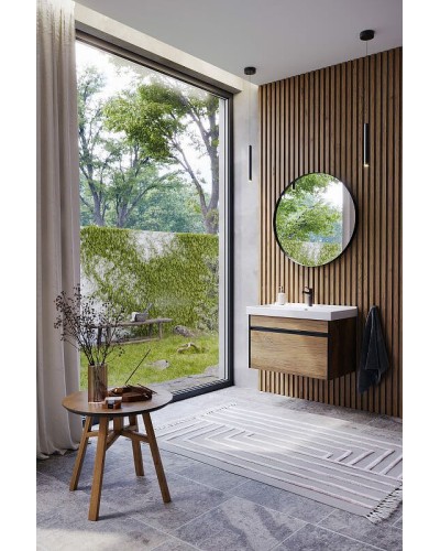 Тумба под раковину Aqwella Urban 100 URB0110DB подвесная Дуб балтийский