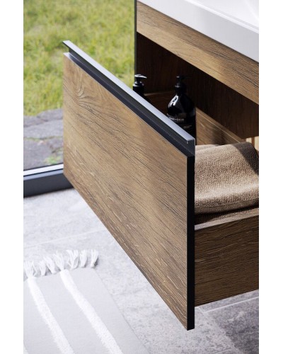 Тумба под раковину Aqwella Urban 100 URB0110DB подвесная Дуб балтийский