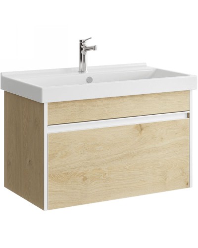 Тумба под раковину Aqwella Urban 80 URB0108DD подвесная Дуб Давос