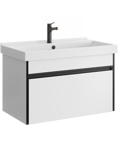 Тумба под раковину Aqwella Urban 80 URB0108W подвесная Белая