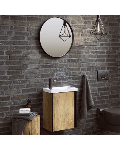 Тумба под раковину Aqwella Urban 45 URB0145DB подвесная Дуб балтийский