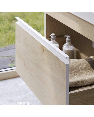 Тумба под раковину Aqwella Urban 50 URB0105DD подвесная Дуб Давос