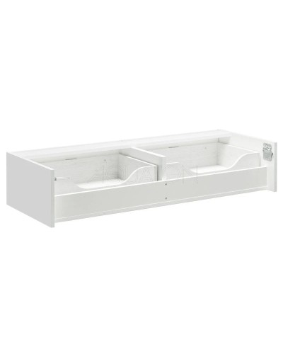 Тумба белый глянец/ольха наварра 119,6 см Акватон Сакура 1A219701SKW80