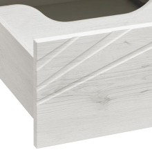 Тумба белый глянец/ольха наварра 119,6 см Акватон Сакура 1A219701SKW80