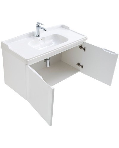 Тумба под раковину Cezares Giubileo 100 GIUBILEO-1000-2A-SC-BL подвесная Bianco Lucido