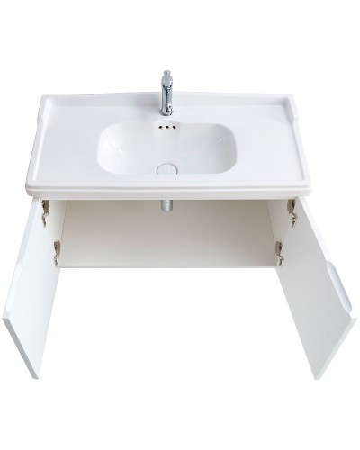 Тумба под раковину Cezares Giubileo 100 GIUBILEO-1000-2A-SC-BL подвесная Bianco Lucido