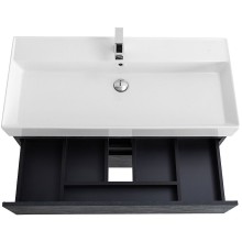 Тумба под раковину Cezares Molveno 46 100 MOLVENO 46-100-2C-SO-ANTR подвесная Antracite