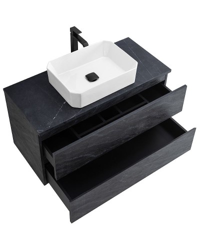 Тумба под раковину Cezares Molveno 46 100 MOLVENO 46-100-2C-SO-ANTR подвесная Antracite