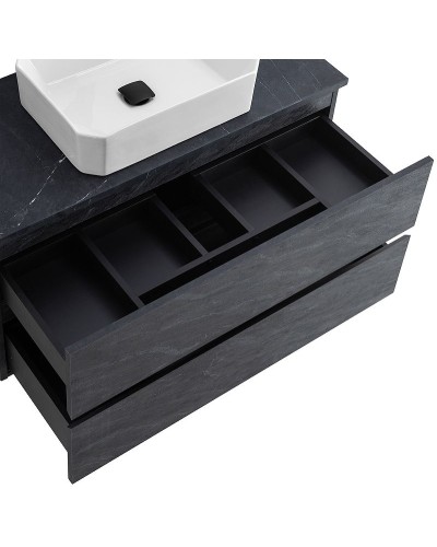 Тумба под раковину Cezares Molveno 46 100 MOLVENO 46-100-2C-SO-ANTR подвесная Antracite
