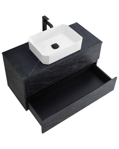 Тумба под раковину Cezares Molveno 46 100 MOLVENO 46-100-2C-SO-ANTR подвесная Antracite