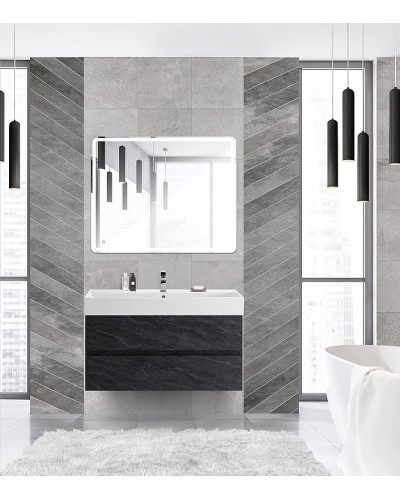 Тумба под раковину Cezares Molveno 46 100 MOLVENO 46-100-2C-SO-ANTR подвесная Antracite