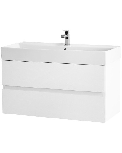 Тумба под раковину Cezares Molveno 46 100 MOLVENO 46-100-2C-SO-BG подвесная Bianco Ghiaccio