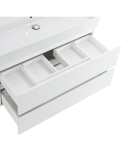 Тумба под раковину Cezares Molveno 46 100 MOLVENO 46-100-2C-SO-BG подвесная Bianco Ghiaccio