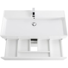 Тумба под раковину Cezares Molveno 46 100 MOLVENO 46-100-2C-SO-BG подвесная Bianco Ghiaccio