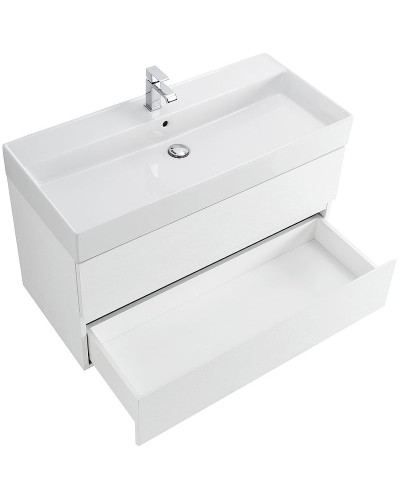 Тумба под раковину Cezares Molveno 46 100 MOLVENO 46-100-2C-SO-BG подвесная Bianco Ghiaccio