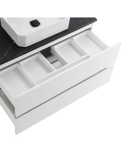 Тумба под раковину Cezares Molveno 46 100 MOLVENO 46-100-2C-SO-BG подвесная Bianco Ghiaccio