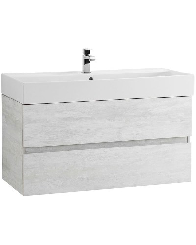 Тумба под раковину Cezares Molveno 46 100 MOLVENO 46-100-2C-SO-LB подвесная Legno Bianco