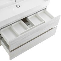 Тумба под раковину Cezares Molveno 46 100 MOLVENO 46-100-2C-SO-LB подвесная Legno Bianco