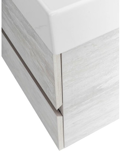 Тумба под раковину Cezares Molveno 46 100 MOLVENO 46-100-2C-SO-LB подвесная Legno Bianco