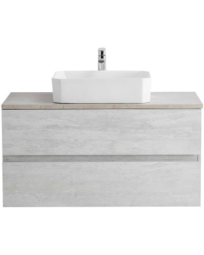 Тумба под раковину Cezares Molveno 46 100 MOLVENO 46-100-2C-SO-LB подвесная Legno Bianco