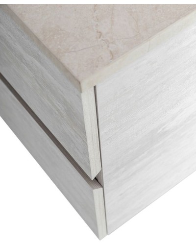 Тумба под раковину Cezares Molveno 46 100 MOLVENO 46-100-2C-SO-LB подвесная Legno Bianco