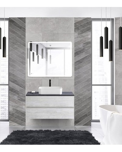 Тумба под раковину Cezares Molveno 46 100 MOLVENO 46-100-2C-SO-LB подвесная Legno Bianco