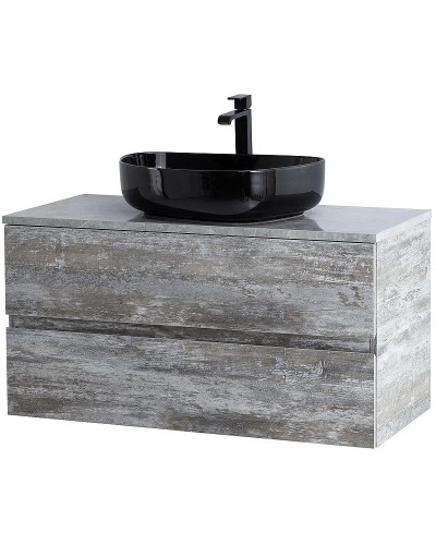 Тумба под раковину Cezares Molveno 46 100 MOLVENO 46-100-2C-SO-LG подвесная Legno Grigio