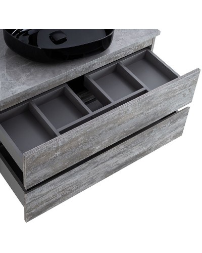 Тумба под раковину Cezares Molveno 46 100 MOLVENO 46-100-2C-SO-LG подвесная Legno Grigio