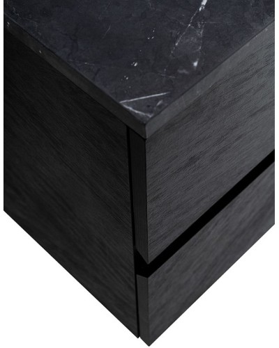 Тумба под раковину Cezares Molveno 46 100 MOLVENO 46-100-2C-SO-NR подвесная Nero