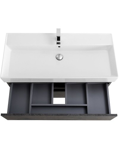 Тумба под раковину Cezares Molveno 46 100 MOLVENO 46-100-2C-SO-OSS подвесная Ossido