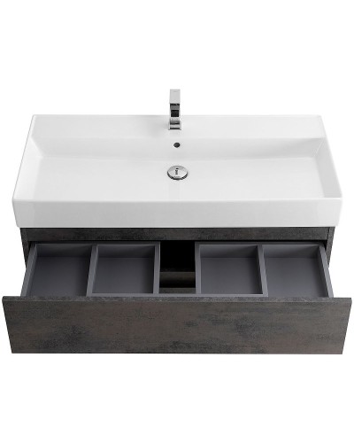 Тумба под раковину Cezares Molveno 46 100 MOLVENO 46-100-2C-SO-OSS подвесная Ossido