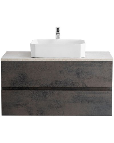 Тумба под раковину Cezares Molveno 46 100 MOLVENO 46-100-2C-SO-OSS подвесная Ossido