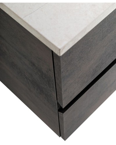 Тумба под раковину Cezares Molveno 46 100 MOLVENO 46-100-2C-SO-OSS подвесная Ossido