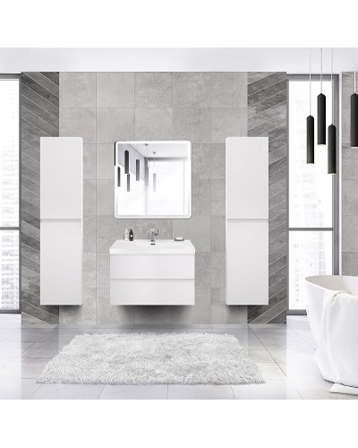 Тумба под раковину Cezares Molveno 46 80 MOLVENO 46-80-2C-SO-BG подвесная Bianco Ghiaccio