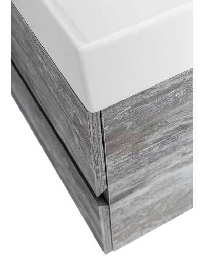 Тумба под раковину Cezares Molveno 46 80 MOLVENO 46-80-2C-SO-LG подвесная Legno Grigio