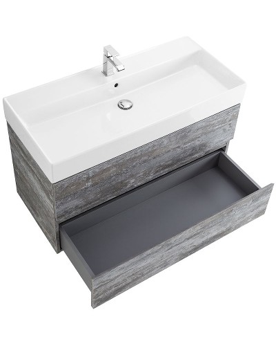 Тумба под раковину Cezares Molveno 46 80 MOLVENO 46-80-2C-SO-LG подвесная Legno Grigio