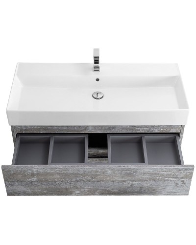 Тумба под раковину Cezares Molveno 46 80 MOLVENO 46-80-2C-SO-LG подвесная Legno Grigio