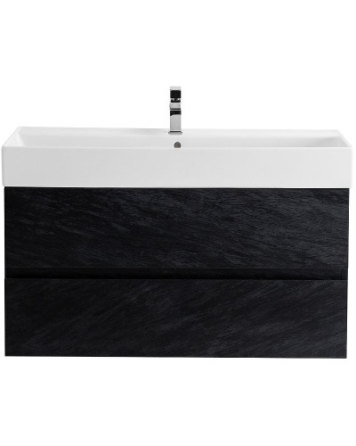 Тумба под раковину Cezares Molveno 46 80 MOLVENO 46-80-2C-SO-NR подвесная Nero