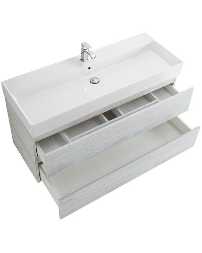 Тумба под раковину Cezares Molveno 46 120 MOLVENO 46-120-2C-SO-LB подвесная Legno Bianco