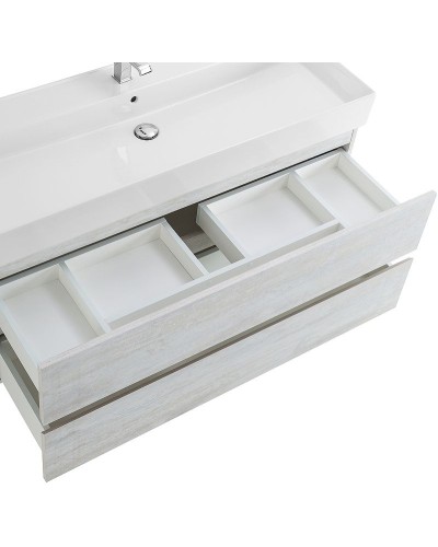 Тумба под раковину Cezares Molveno 46 120 MOLVENO 46-120-2C-SO-LB подвесная Legno Bianco