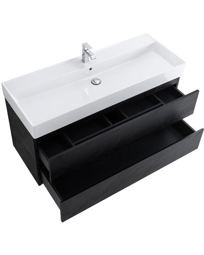 Тумба под раковину Cezares Molveno 46 120 MOLVENO 46-120-2C-SO-NR подвесная Nero