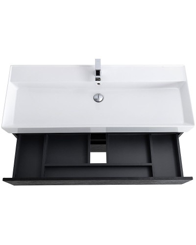 Тумба под раковину Cezares Molveno 46 120 MOLVENO 46-120-2C-SO-NR подвесная Nero