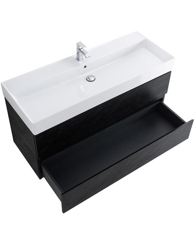 Тумба под раковину Cezares Molveno 46 120 MOLVENO 46-120-2C-SO-NR подвесная Nero