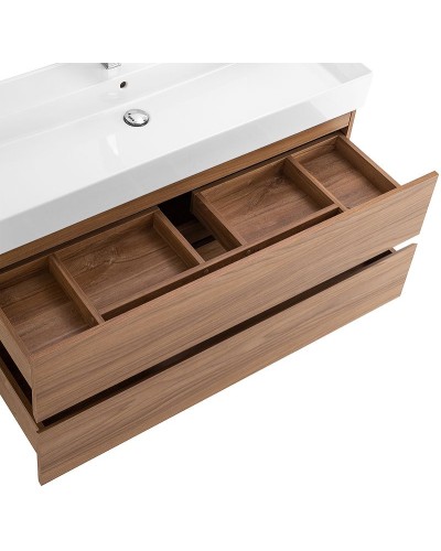 Тумба под раковину Cezares Molveno 46 120 MOLVENO 46-120-2C-SO-NC подвесная Noce Chiaro