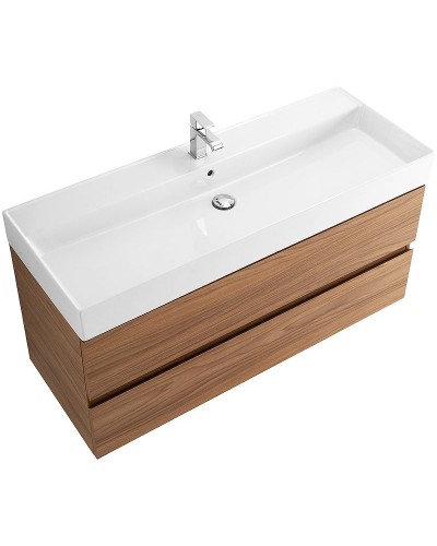 Тумба под раковину Cezares Molveno 46 120 MOLVENO 46-120-2C-SO-NC подвесная Noce Chiaro