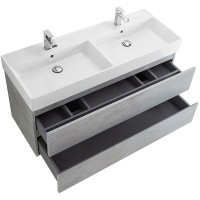 Тумба под раковину Cezares Molveno 46 120 MOLVENO 46-120-2C-SO-2-BET подвесная Beton