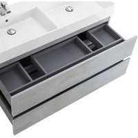 Тумба под раковину Cezares Molveno 46 120 MOLVENO 46-120-2C-SO-2-BET подвесная Beton