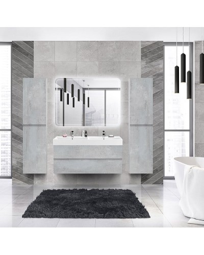 Тумба под раковину Cezares Molveno 46 120 MOLVENO 46-120-2C-SO-2-BET подвесная Beton